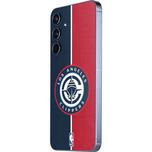 NBA LA Clippers Canvas Galaxy A35 5G Skin
